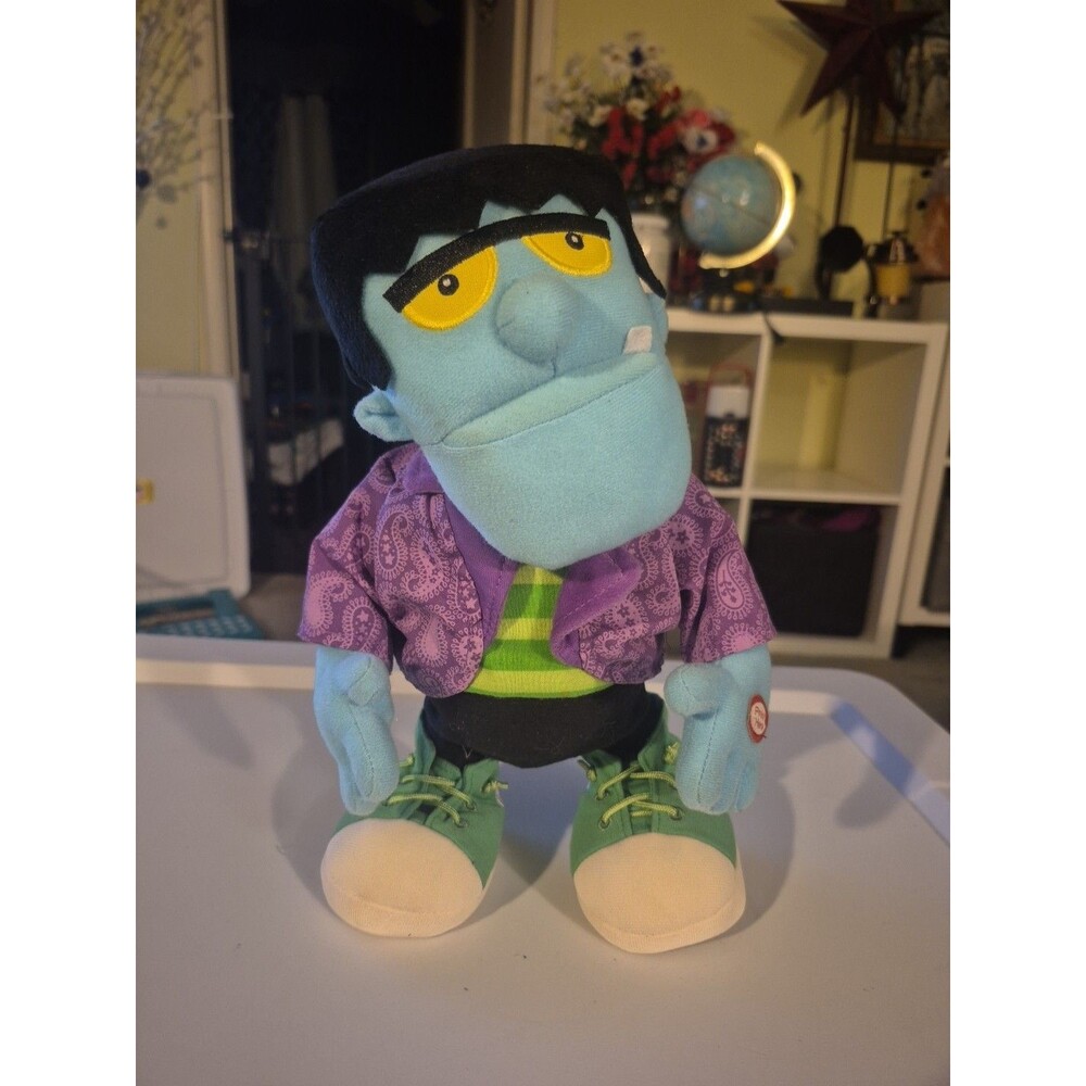 Hallmark Animated Frankenstein Plush Sings Dances Monster Mash Tested Animated